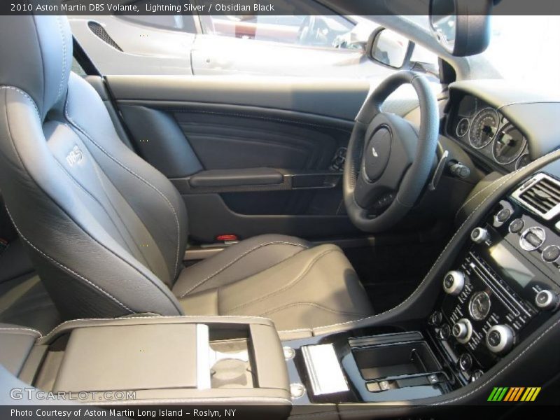 Lightning Silver / Obsidian Black 2010 Aston Martin DBS Volante