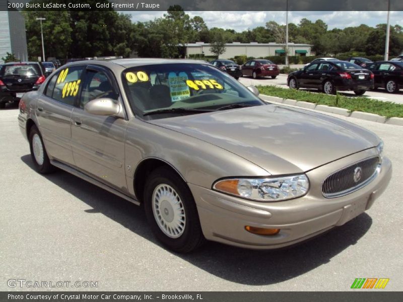 Gold Firemist / Taupe 2000 Buick LeSabre Custom
