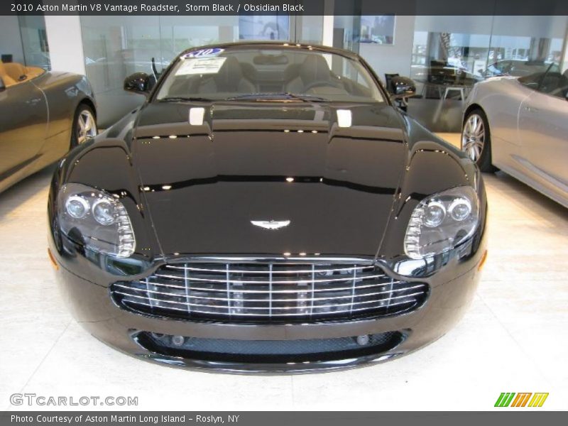 Storm Black / Obsidian Black 2010 Aston Martin V8 Vantage Roadster