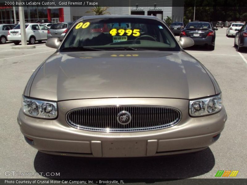 Gold Firemist / Taupe 2000 Buick LeSabre Custom