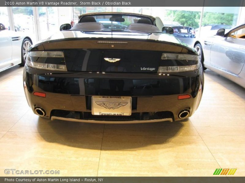 Storm Black / Obsidian Black 2010 Aston Martin V8 Vantage Roadster