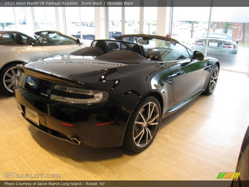 Storm Black / Obsidian Black 2010 Aston Martin V8 Vantage Roadster