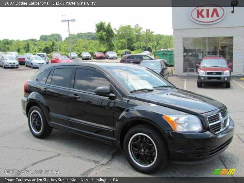 Black / Pastel Slate Gray 2007 Dodge Caliber SXT