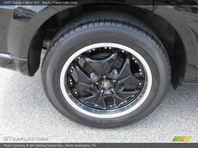 Black / Pastel Slate Gray 2007 Dodge Caliber SXT