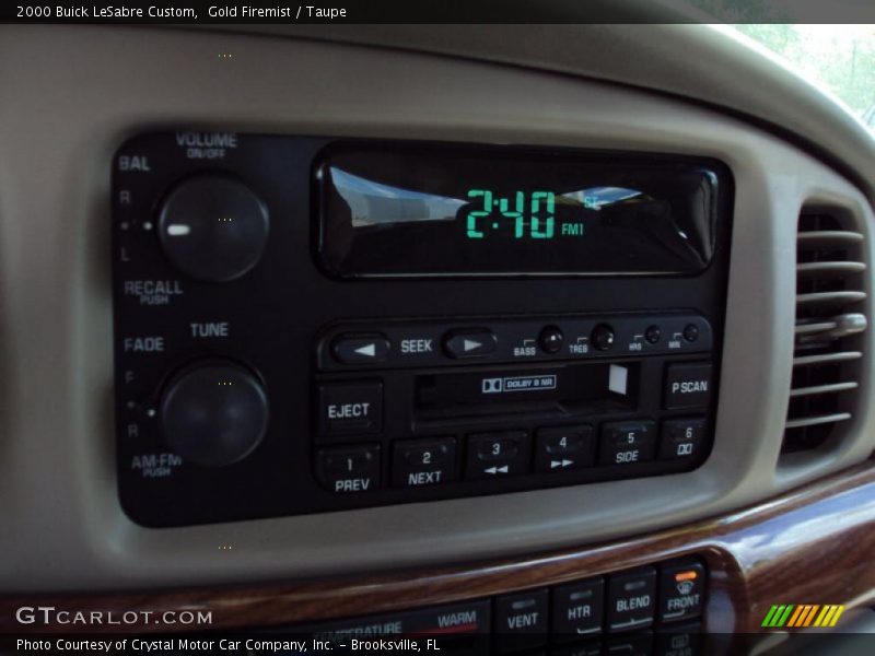 Gold Firemist / Taupe 2000 Buick LeSabre Custom