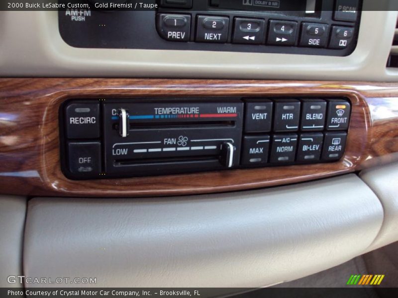 Gold Firemist / Taupe 2000 Buick LeSabre Custom