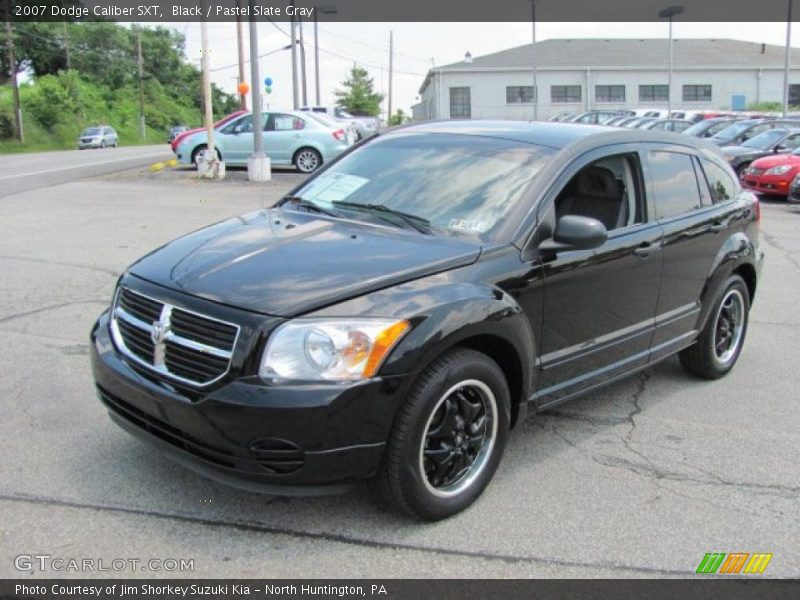 Black / Pastel Slate Gray 2007 Dodge Caliber SXT