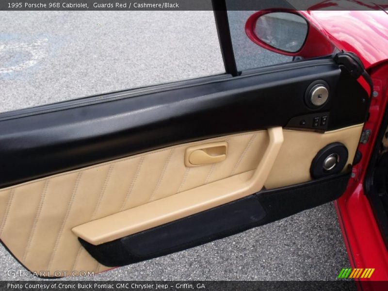 Guards Red / Cashmere/Black 1995 Porsche 968 Cabriolet