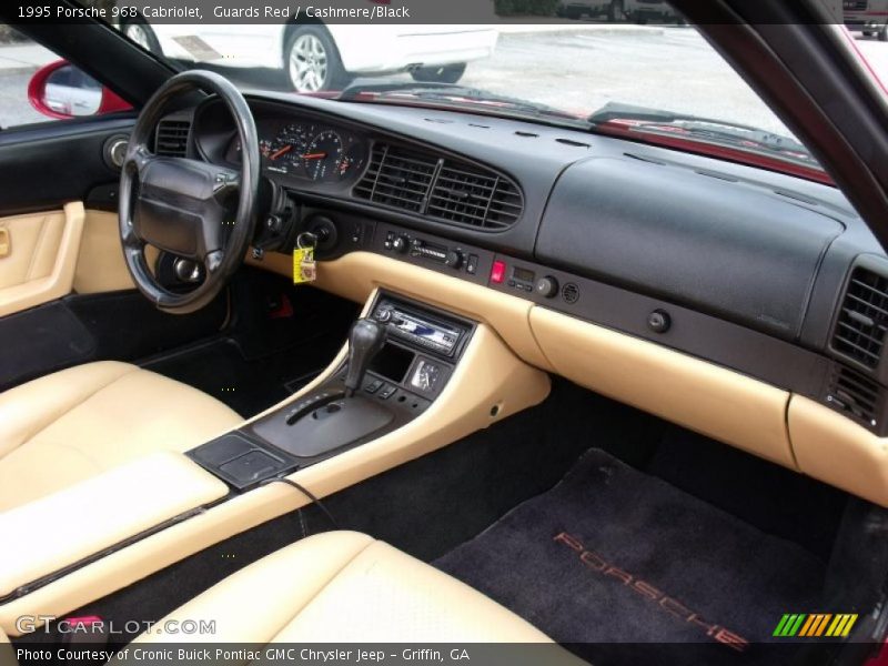Guards Red / Cashmere/Black 1995 Porsche 968 Cabriolet