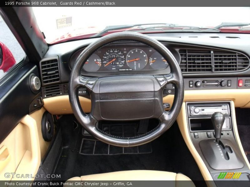 Guards Red / Cashmere/Black 1995 Porsche 968 Cabriolet