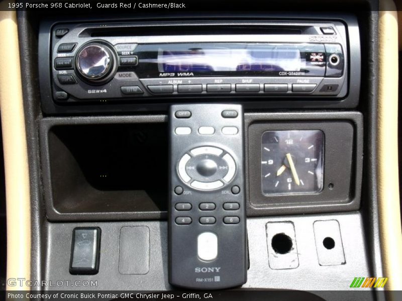 Guards Red / Cashmere/Black 1995 Porsche 968 Cabriolet