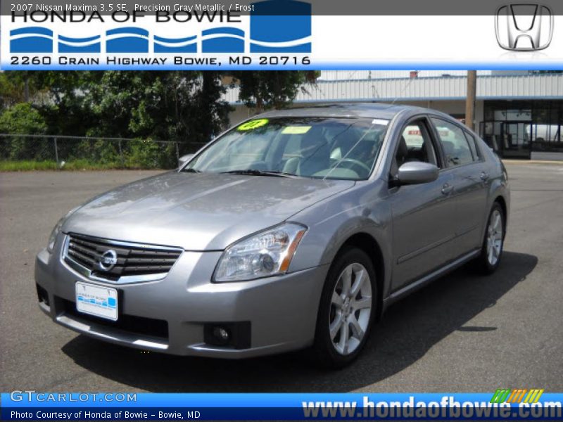 Precision Gray Metallic / Frost 2007 Nissan Maxima 3.5 SE