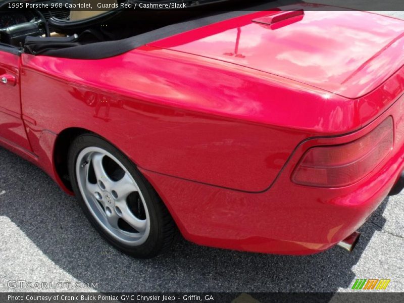 Guards Red / Cashmere/Black 1995 Porsche 968 Cabriolet