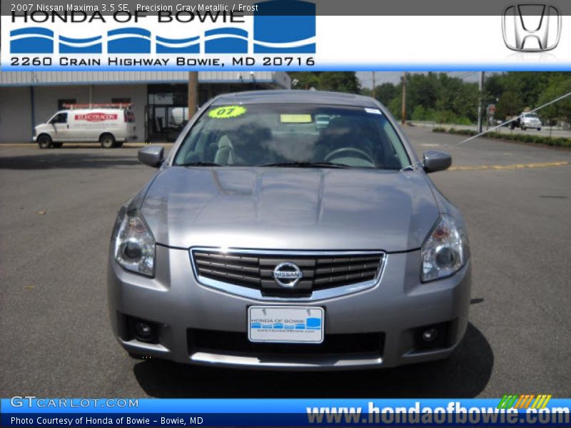 Precision Gray Metallic / Frost 2007 Nissan Maxima 3.5 SE