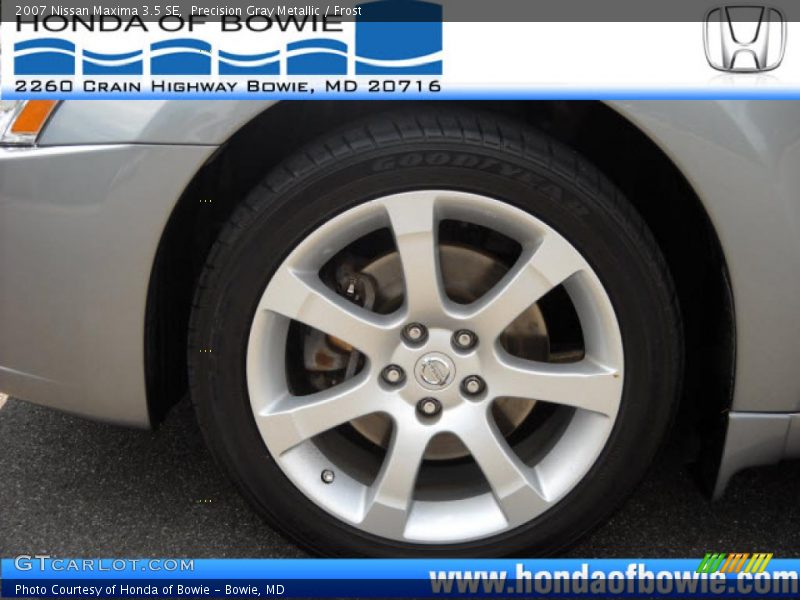 Precision Gray Metallic / Frost 2007 Nissan Maxima 3.5 SE