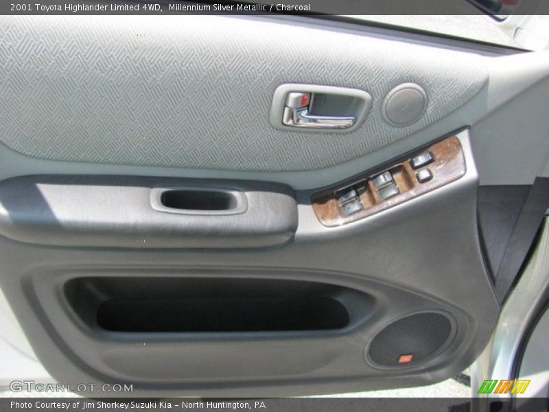 Millennium Silver Metallic / Charcoal 2001 Toyota Highlander Limited 4WD