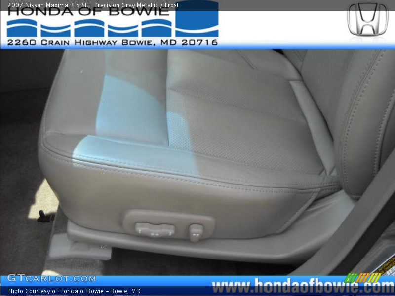 Precision Gray Metallic / Frost 2007 Nissan Maxima 3.5 SE