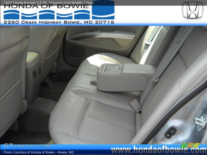 Precision Gray Metallic / Frost 2007 Nissan Maxima 3.5 SE