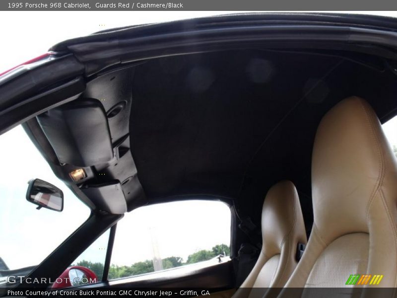 Guards Red / Cashmere/Black 1995 Porsche 968 Cabriolet