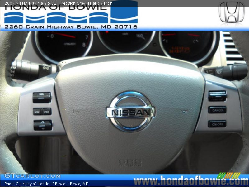 Precision Gray Metallic / Frost 2007 Nissan Maxima 3.5 SE