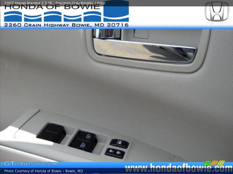 Precision Gray Metallic / Frost 2007 Nissan Maxima 3.5 SE