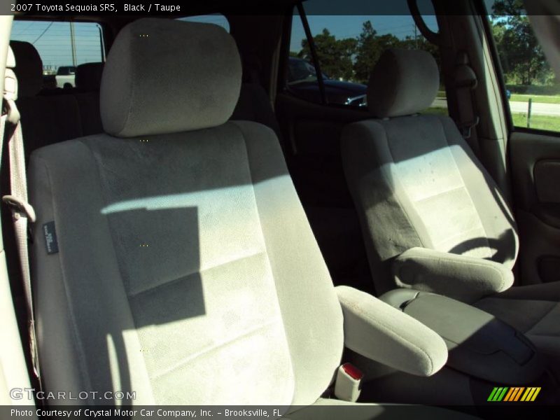 Black / Taupe 2007 Toyota Sequoia SR5