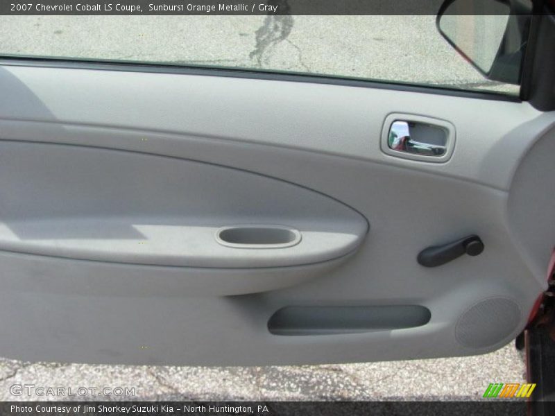 Sunburst Orange Metallic / Gray 2007 Chevrolet Cobalt LS Coupe