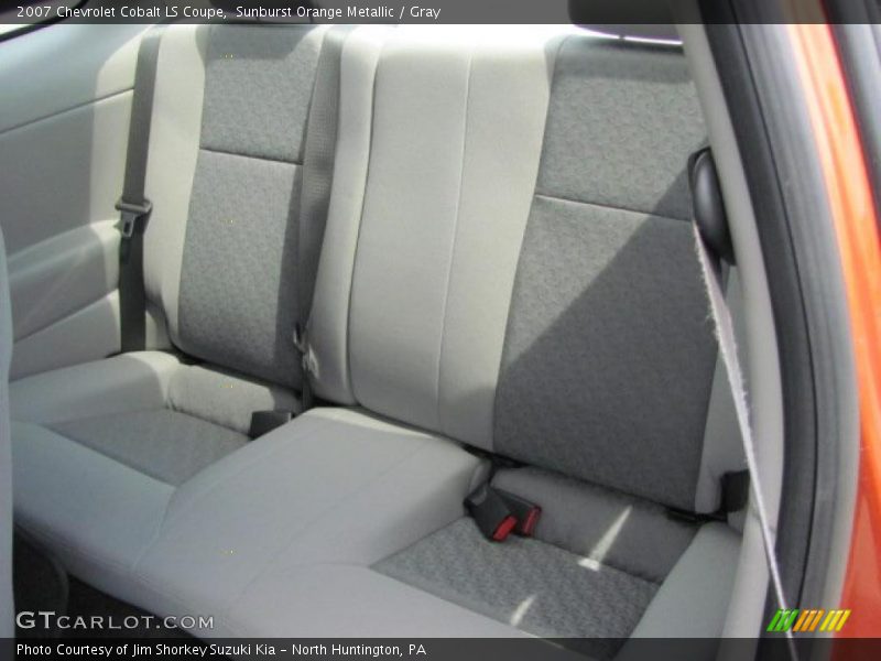Sunburst Orange Metallic / Gray 2007 Chevrolet Cobalt LS Coupe