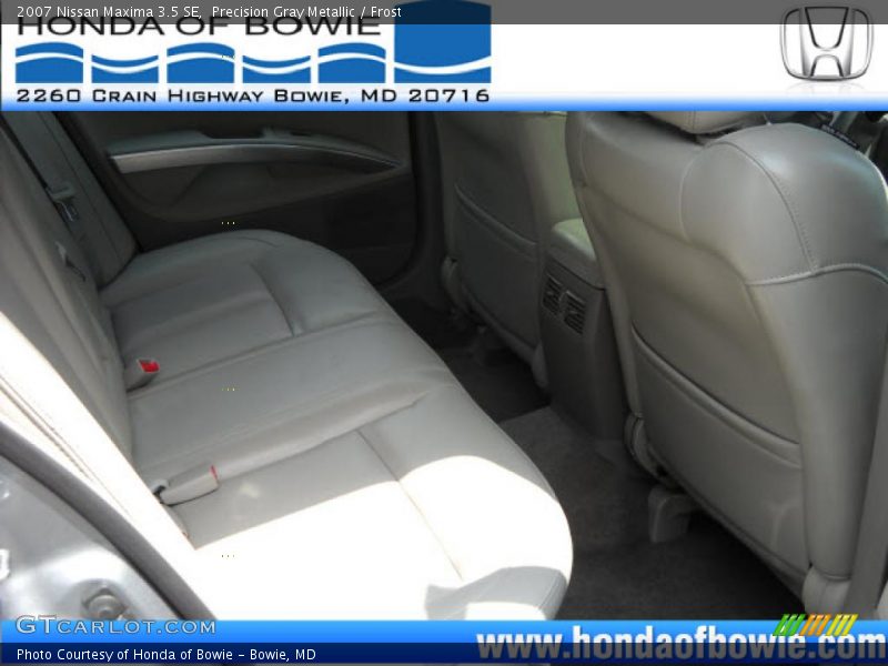 Precision Gray Metallic / Frost 2007 Nissan Maxima 3.5 SE