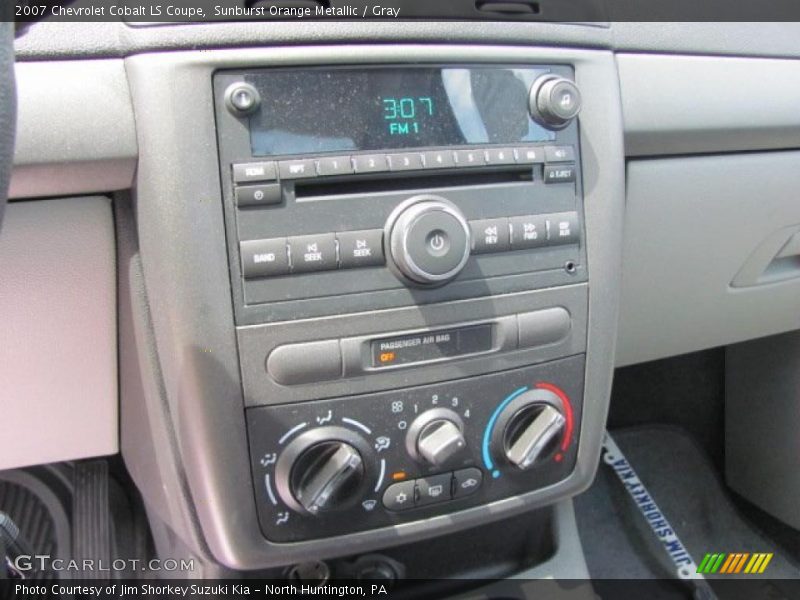 Sunburst Orange Metallic / Gray 2007 Chevrolet Cobalt LS Coupe