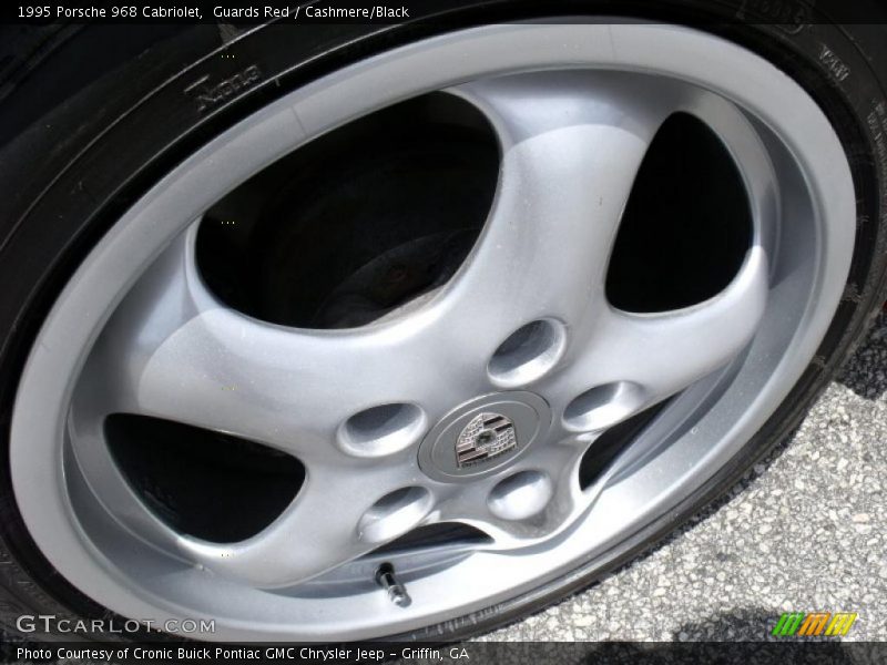 Guards Red / Cashmere/Black 1995 Porsche 968 Cabriolet