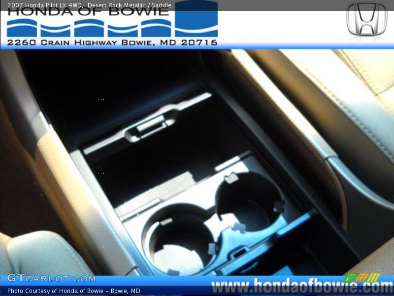 Desert Rock Metallic / Saddle 2007 Honda Pilot LX 4WD