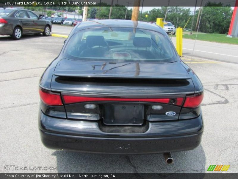 Black / Dark Charcoal 2003 Ford Escort ZX2 Coupe
