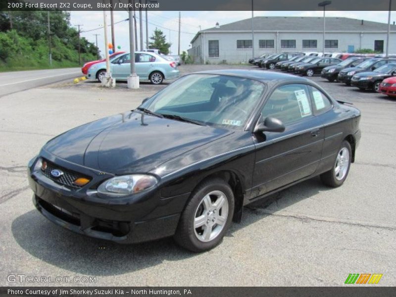 Black / Dark Charcoal 2003 Ford Escort ZX2 Coupe