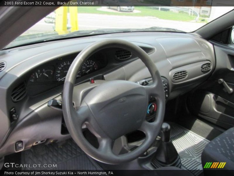 Black / Dark Charcoal 2003 Ford Escort ZX2 Coupe