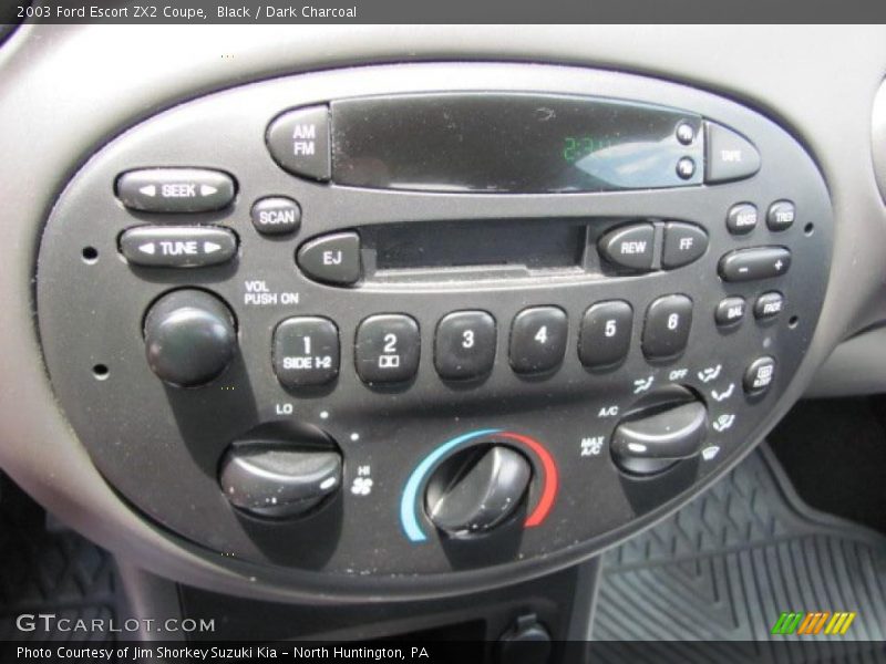 Black / Dark Charcoal 2003 Ford Escort ZX2 Coupe