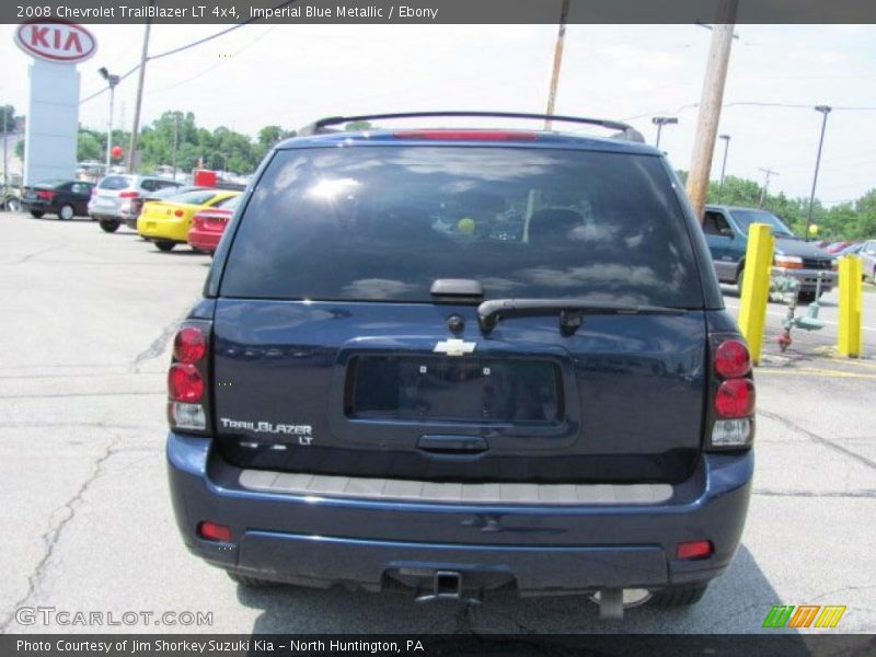 Imperial Blue Metallic / Ebony 2008 Chevrolet TrailBlazer LT 4x4
