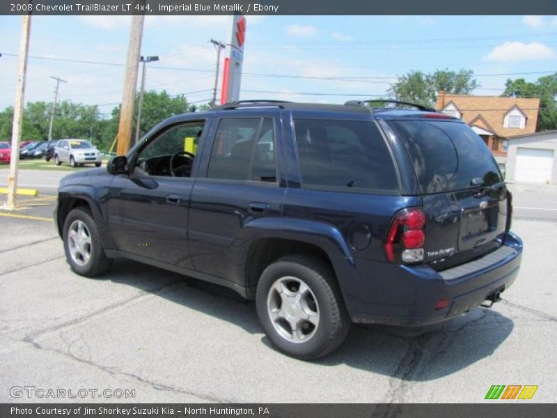 Imperial Blue Metallic / Ebony 2008 Chevrolet TrailBlazer LT 4x4
