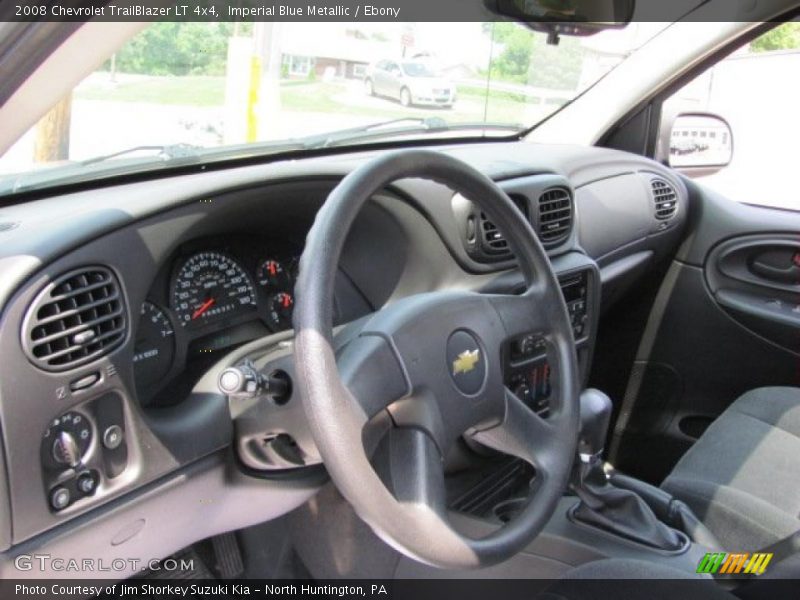 Imperial Blue Metallic / Ebony 2008 Chevrolet TrailBlazer LT 4x4