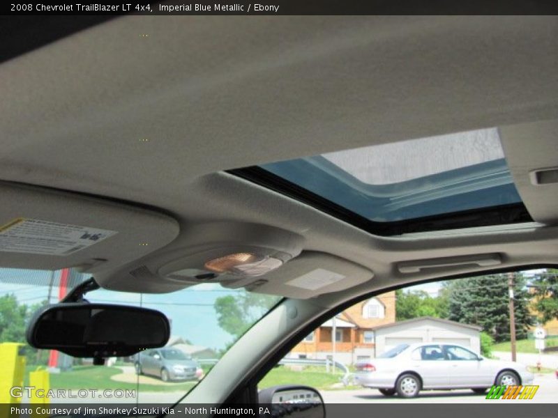 Imperial Blue Metallic / Ebony 2008 Chevrolet TrailBlazer LT 4x4