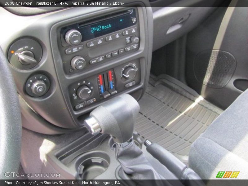 Imperial Blue Metallic / Ebony 2008 Chevrolet TrailBlazer LT 4x4