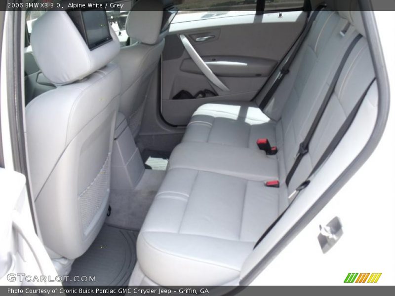 Alpine White / Grey 2006 BMW X3 3.0i