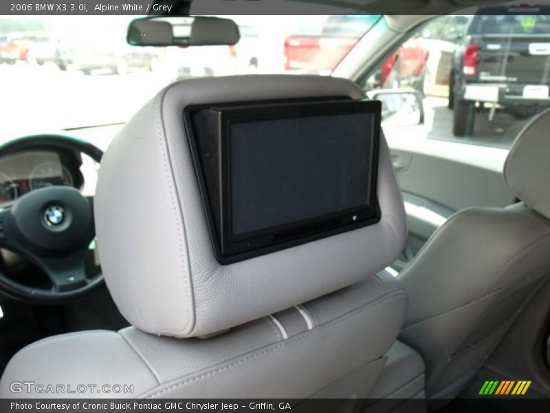 Alpine White / Grey 2006 BMW X3 3.0i