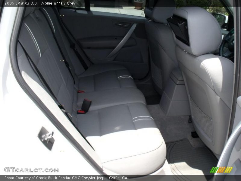 Alpine White / Grey 2006 BMW X3 3.0i