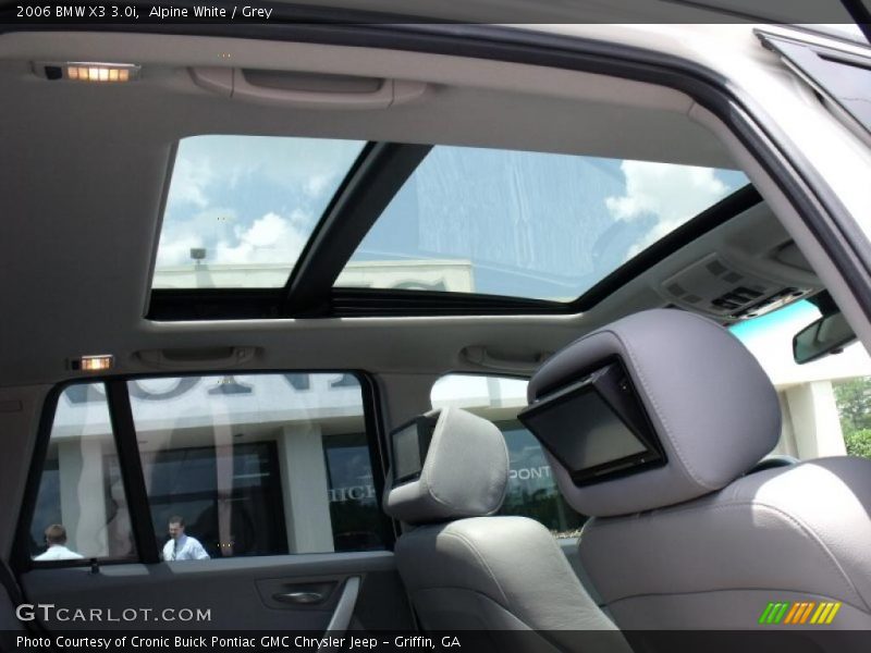 Alpine White / Grey 2006 BMW X3 3.0i
