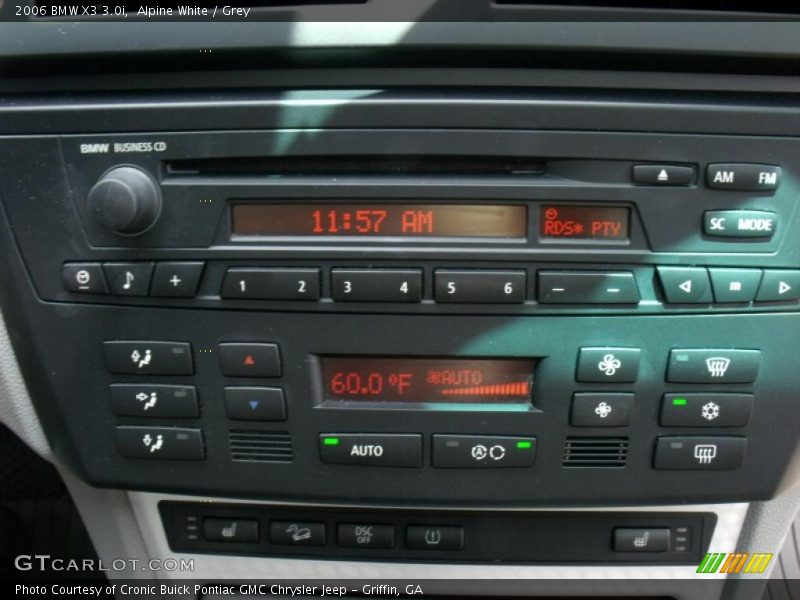 Alpine White / Grey 2006 BMW X3 3.0i