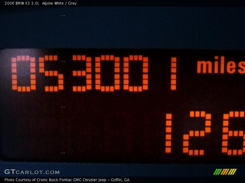 Alpine White / Grey 2006 BMW X3 3.0i