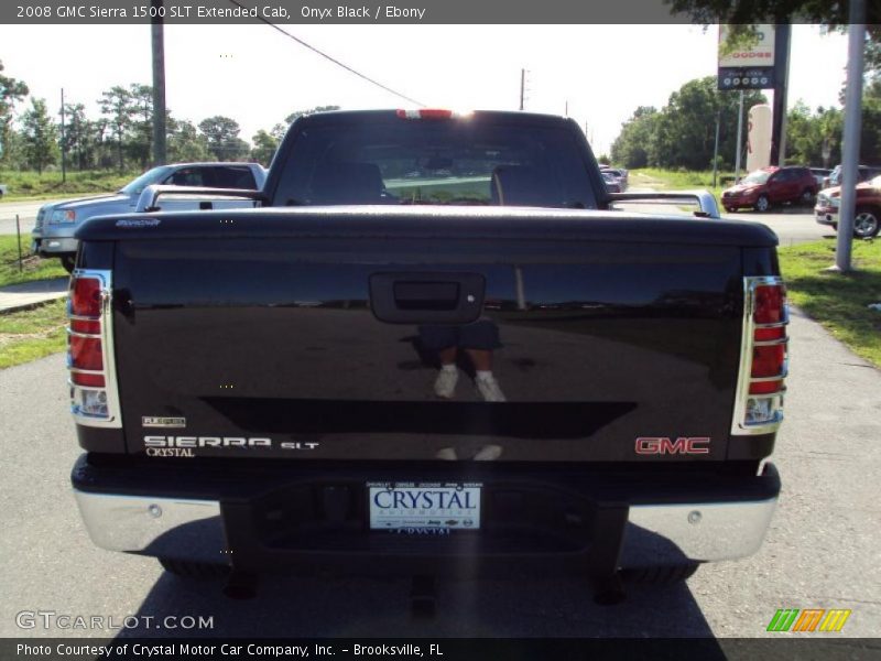 Onyx Black / Ebony 2008 GMC Sierra 1500 SLT Extended Cab