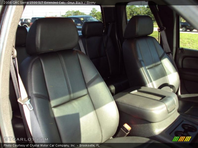 Onyx Black / Ebony 2008 GMC Sierra 1500 SLT Extended Cab