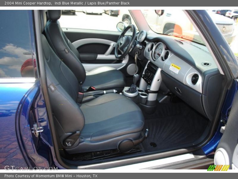 Indi Blue Metallic / Lapis Blue/Panther Black 2004 Mini Cooper Hardtop